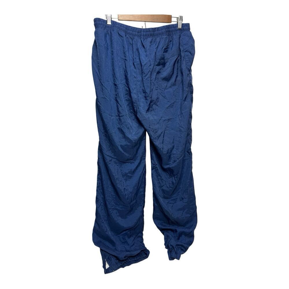 Vtg Christian Dior Monsieur Blue Windbreaker Pants Mens XL Lined Zip Cuffs - Picture 2 of 11